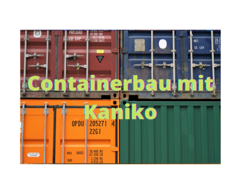 Containerbau mit Kaniko