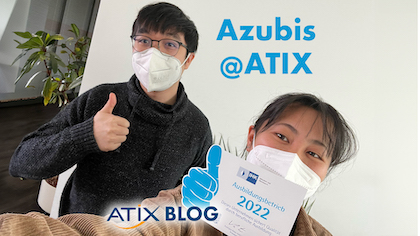 Azubis at ATIX