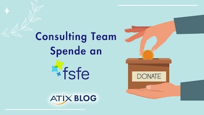 Consulting Team Spende an FSFE