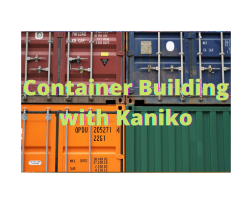container building with kaniko