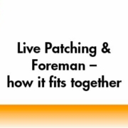Live patching und Foreman